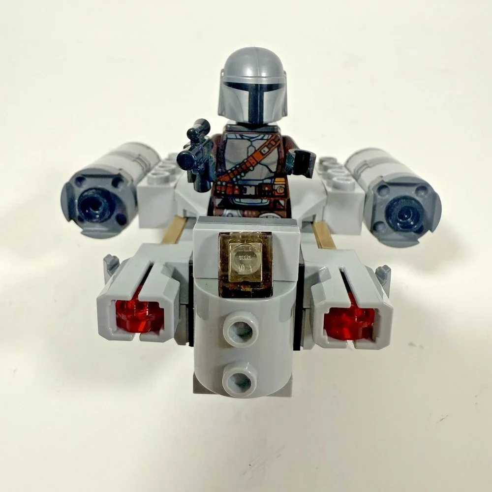LEGO Star Wars The Mandalorian N-1 Starfighter Microfighter 75363 Kids Grey Set